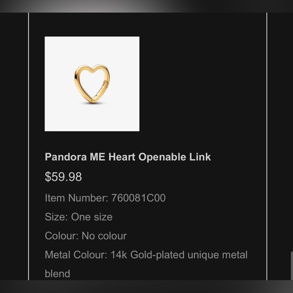 Customized Pandora me Charm Bracelet - Picture 4 of 4